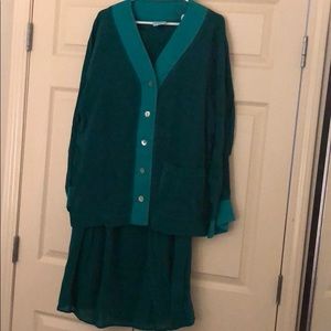 3 piece Johnny was skirt set